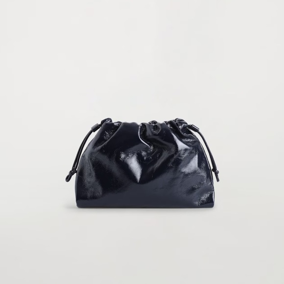 COS Mini Cavatelli Navy Blue Clutch - Picture 4 of 5